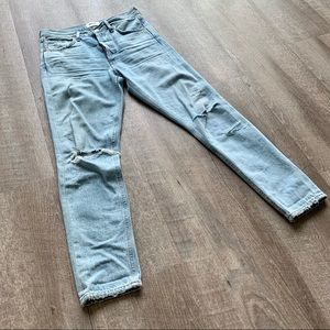 AGOLDE High waisted Jamie Jeans in Shakedown